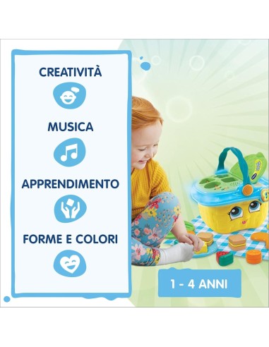 VTech Il Mio Magico Cestino da Picnic - Gioco Educativo Bambini 1-4 Anni | shopincasa.it