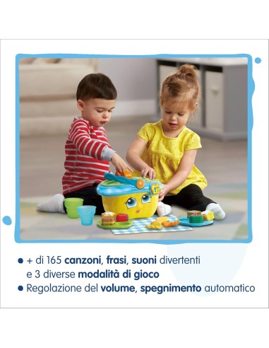 VTech Il Mio Magico Cestino da Picnic - Gioco Educativo Bambini 1-4 Anni | shopincasa.it