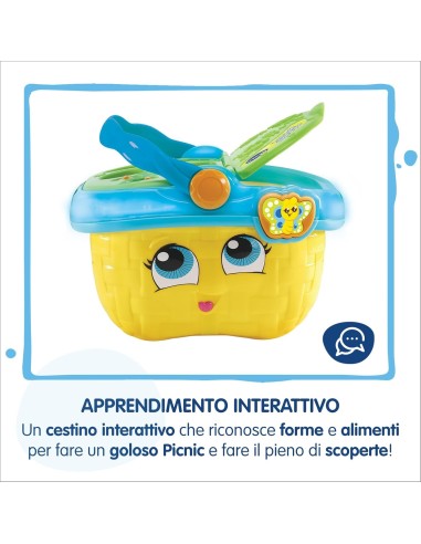 VTech Il Mio Magico Cestino da Picnic - Gioco Educativo Bambini 1-4 Anni | shopincasa.it