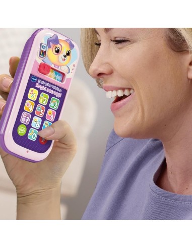 VTech Il Mio Primo Telefono Rosa - Gioco Educativo Interattivo 9-36 Mesi | shopincasa.it