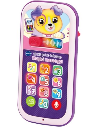 VTech Il Mio Primo Telefono Rosa - Gioco Educativo Interattivo 9-36 Mesi | shopincasa.it