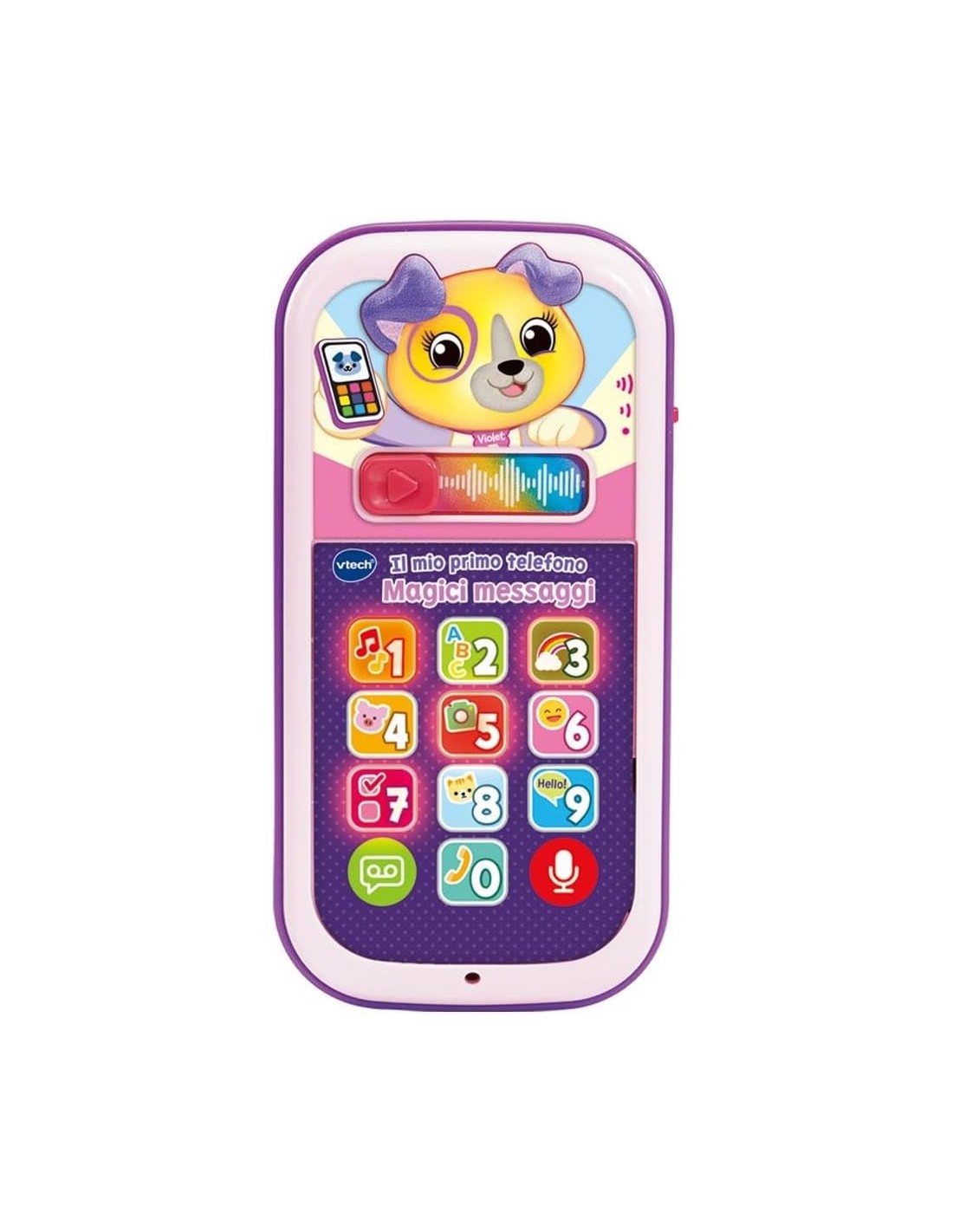 VTech Il Mio Primo Telefono Rosa - Gioco Educativo Interattivo 9-36 Mesi | shopincasa.it