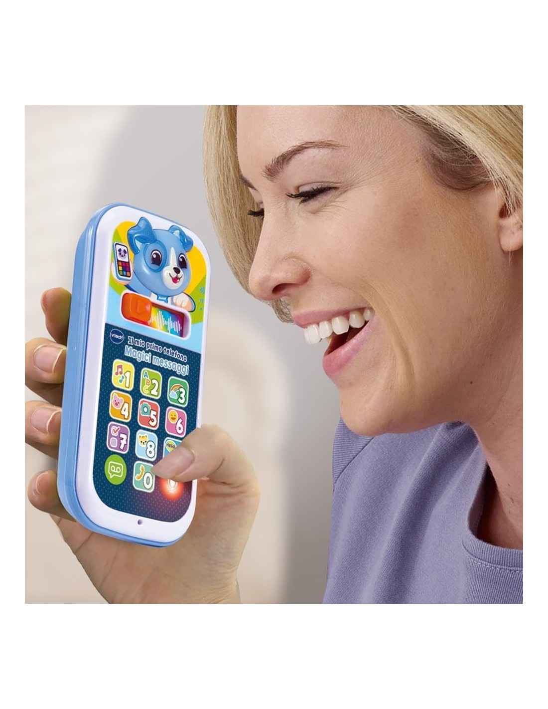VTech Il Mio Primo Telefono Blu - Gioco Educativo Interattivo 9-36 Mesi | shopincasa.it