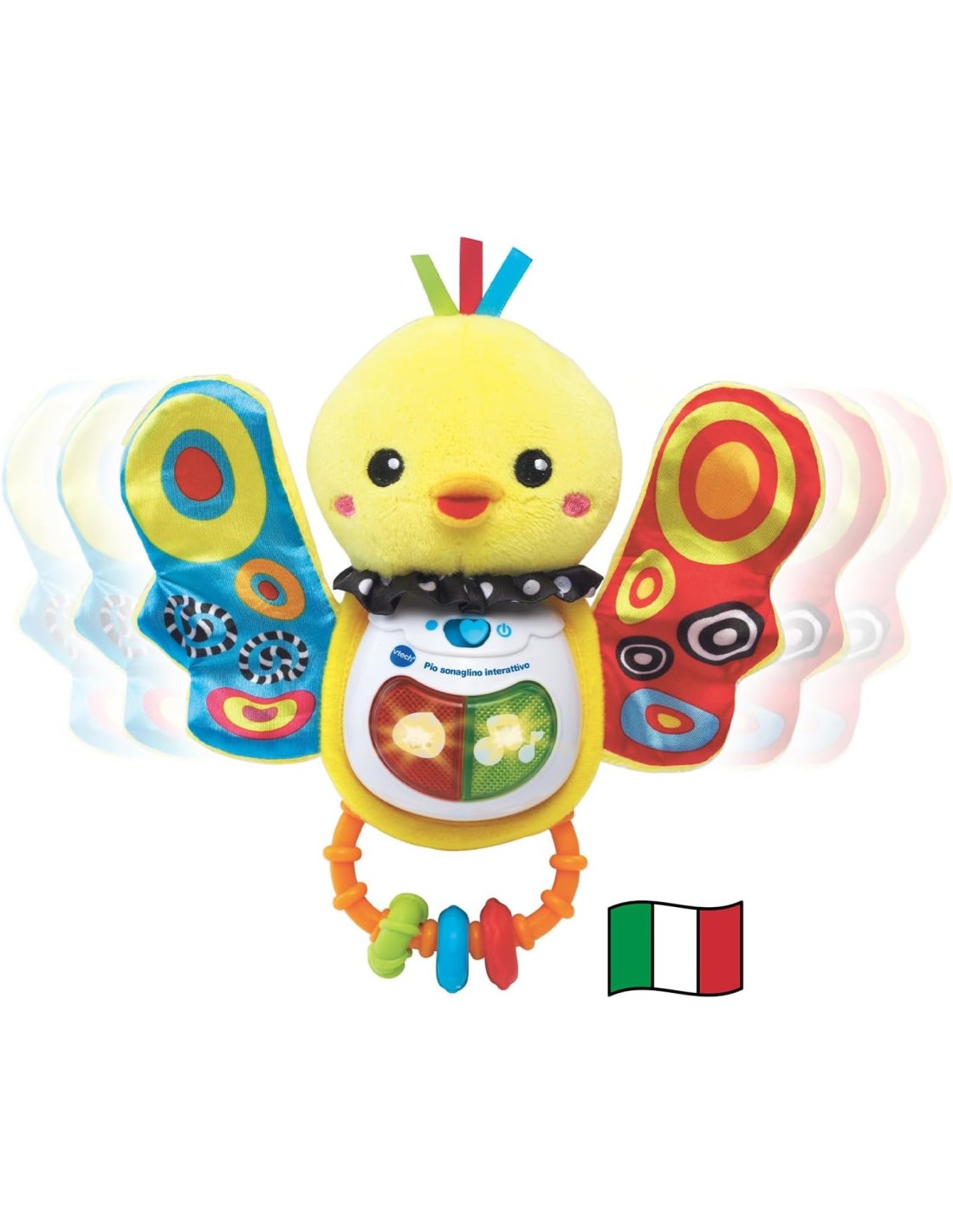 VTech Pio Sonaglino Interattivo - Gioco Neonato 3-24 Mesi | shopincasa.it