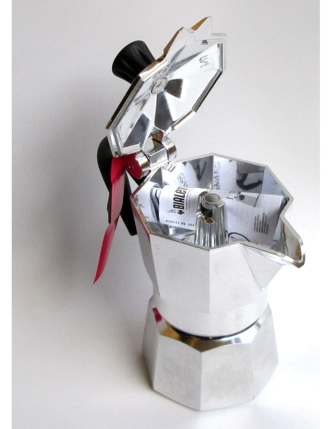 Bialetti Mokina - Caffettiera Alluminio 0,5 Tazze, Argento | shopincasa.it