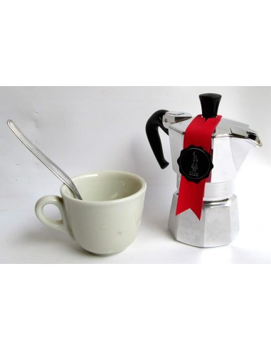 Bialetti Mokina - Caffettiera Alluminio 0,5 Tazze, Argento | shopincasa.it