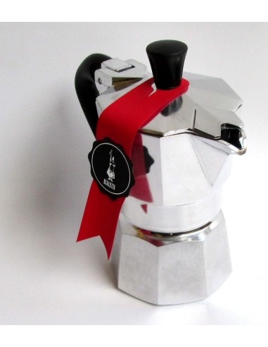 Bialetti Mokina - Caffettiera Alluminio 0,5 Tazze, Argento | shopincasa.it