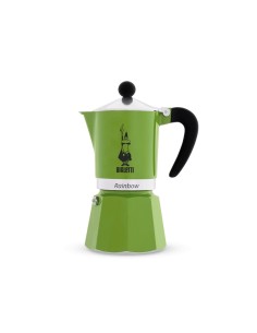 Bialetti Rainbow - Caffettiera 3 Tazze a Colori Assortiti | shopincasa.it