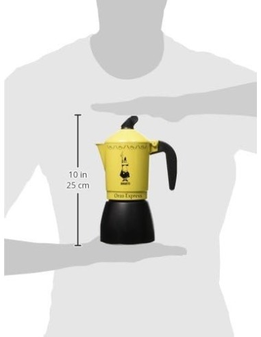 Bialetti Orzo Express - Caffettiera 2 Tazze Giallo | shopincasa.it