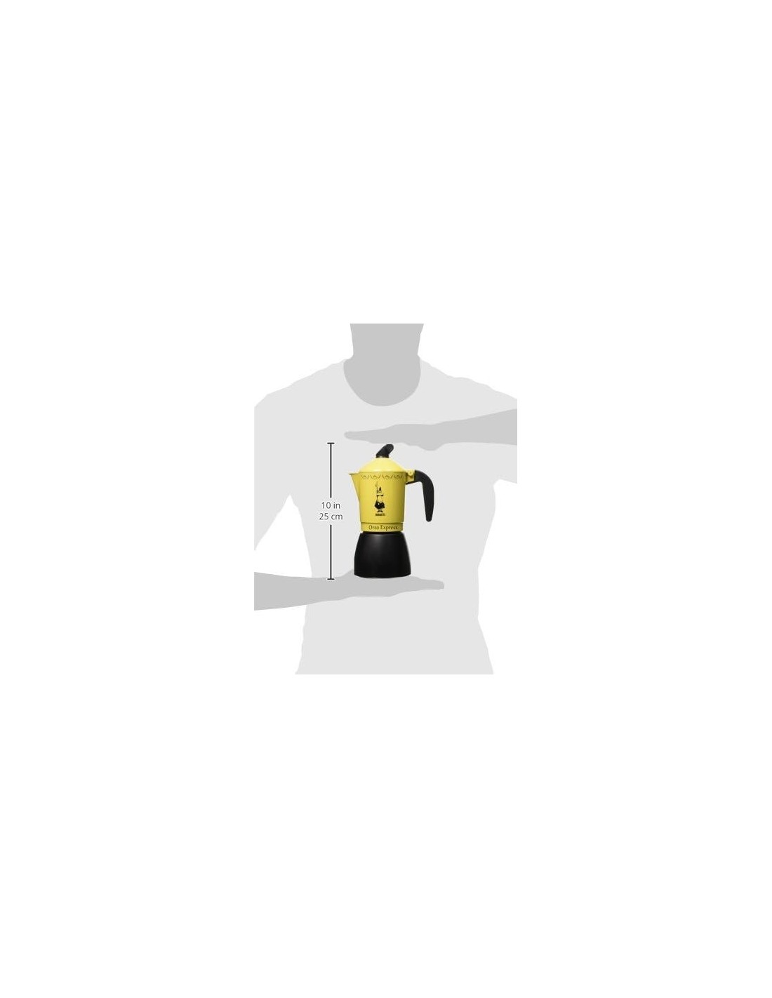 Bialetti Orzo Express - Caffettiera 2 Tazze Giallo | shopincasa.it