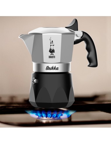 Bialetti New Brikka 2023 - Caffettiera 2 Tazze Espresso Cremoso | shopincasa.it