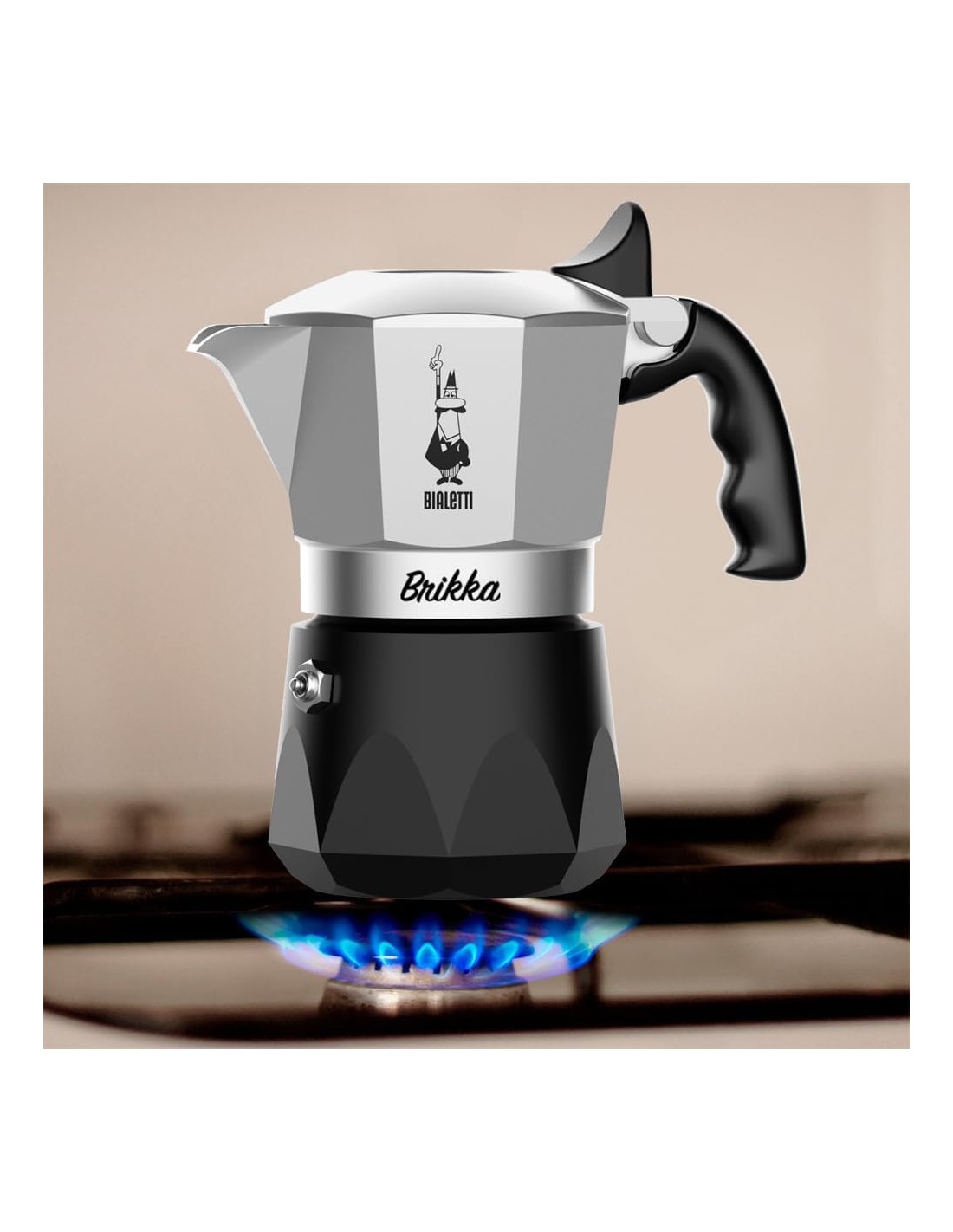 Bialetti New Brikka 2023 - Caffettiera 2 Tazze Espresso Cremoso | shopincasa.it