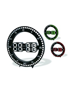 OROLOGIO PARETE/TAVOLO 1901/00 LED 30CM ASSORTITO