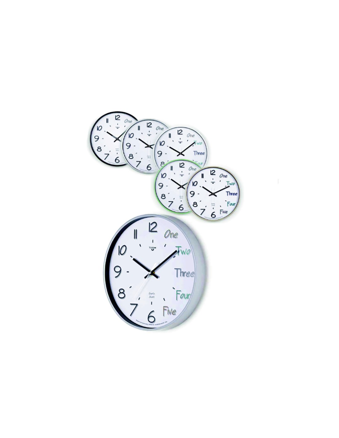 OROLOGIO PARETE 1858/00 ABS 30,5CM ASSORTITO