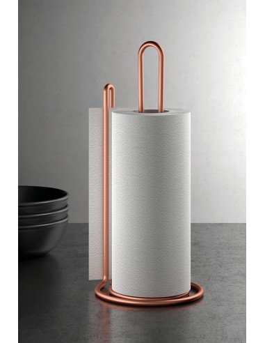 Metaltex My Roll Copper Portarotolo Verticale Carta Cucina | shopincasa.it