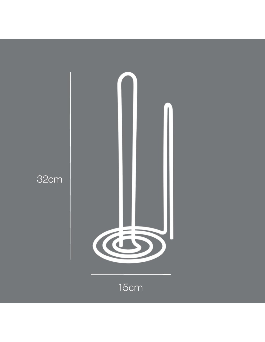 Metaltex My Roll Copper Portarotolo Verticale Carta Cucina | shopincasa.it