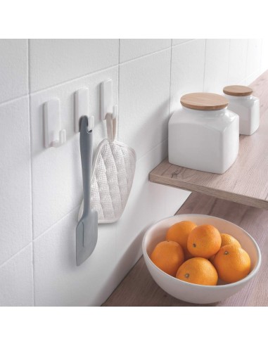 pullCLEAN Set 3 Ganci Adesivi Rimovibili Plastica | shopincasa.it
