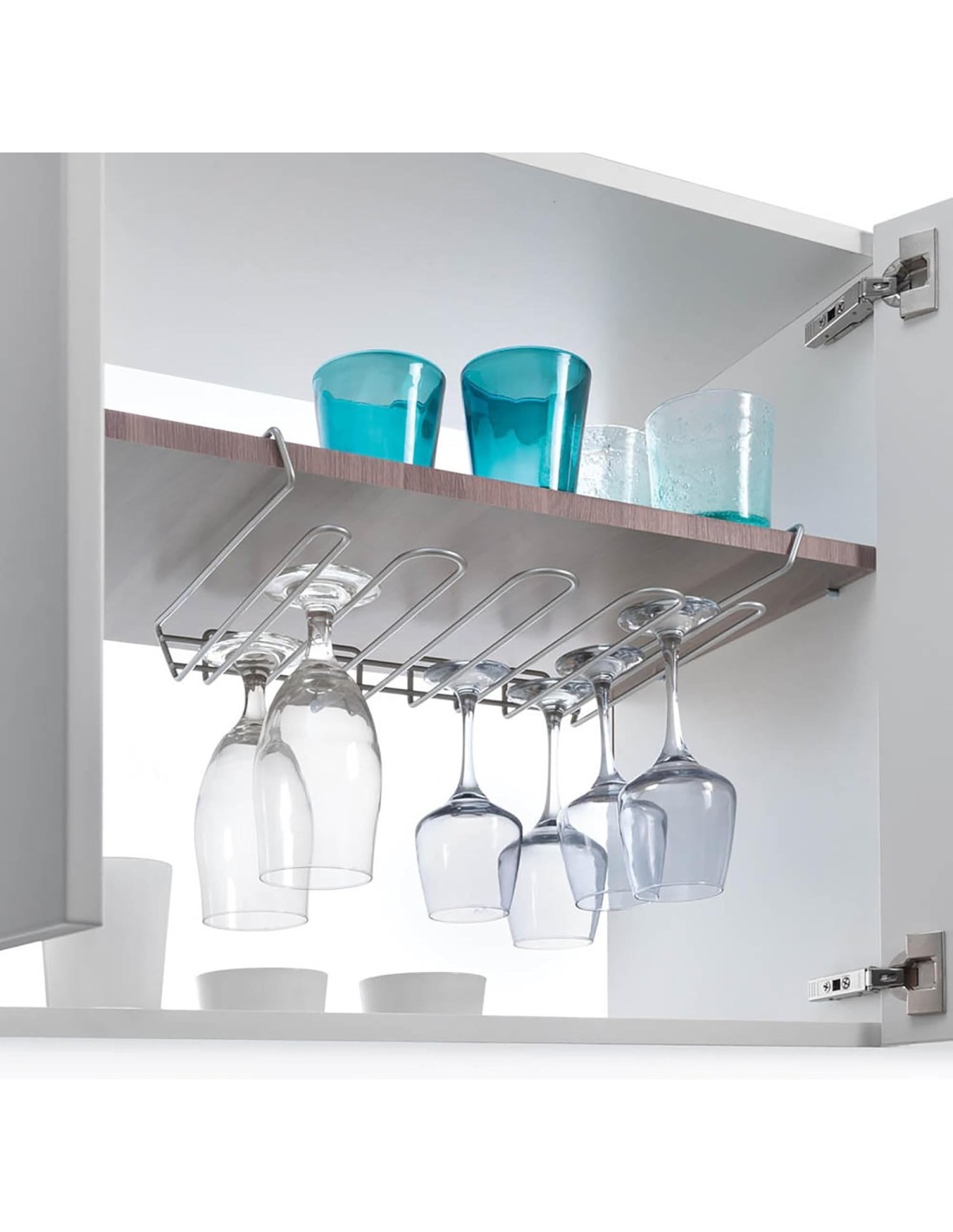 Metaltex My Crystal Sottoripiano Porta Calici | shopincasa.it