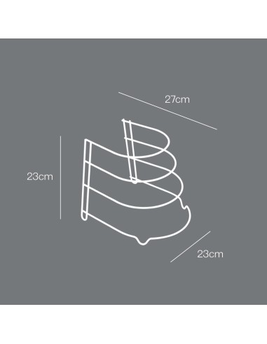 Metaltex Canyon Copper Porta Tegami 4 Posti | shopincasa.it