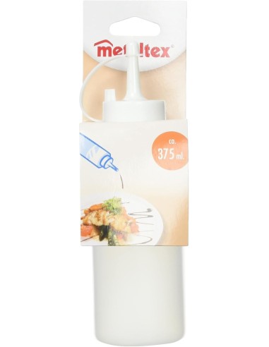 Shopincasa.it | Metaltex Bottiglia in Plastica per Salsa 375 ml, Bianco