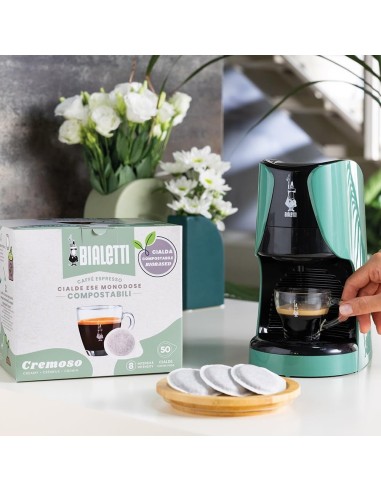 Shopincasa.it | Bialetti Cialde Monodose Cremoso - 50 Pezzi