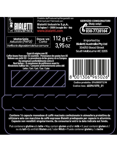 Shopincasa.it | Bialetti Caffè d'Italia Roma – 48 Capsule