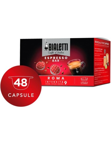 Shopincasa.it | Bialetti Caffè d'Italia Roma – 48 Capsule