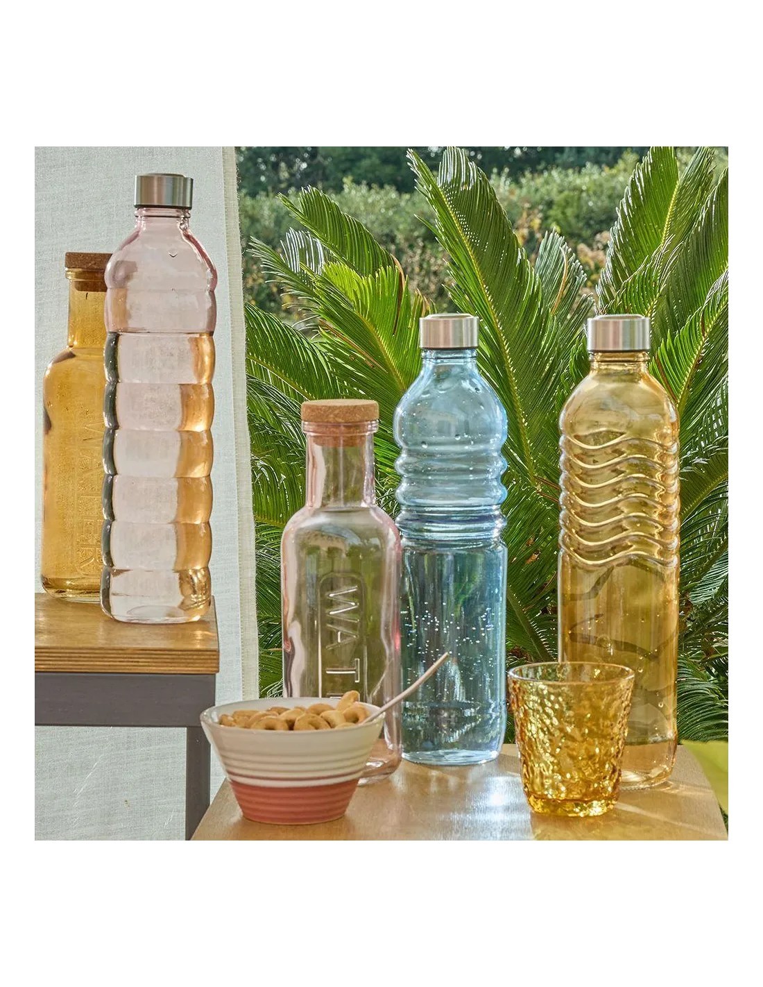 Tognana Vidro Bottiglia Vetro 1L con Tappo Sughero – Shopincasa.it