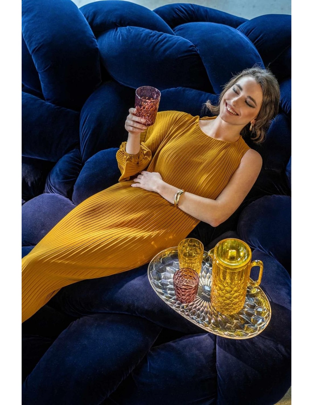 Guzzini Caraffa Vanity con Coperchio Bio Acrilico – Shopincasa.it
