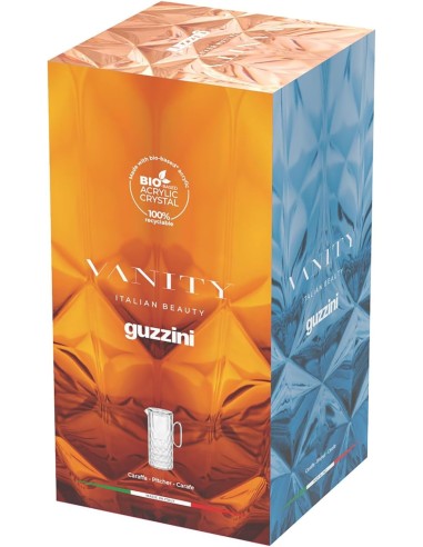 Guzzini Caraffa Vanity Denim Blue Bio Acrilico – Shopincasa.it