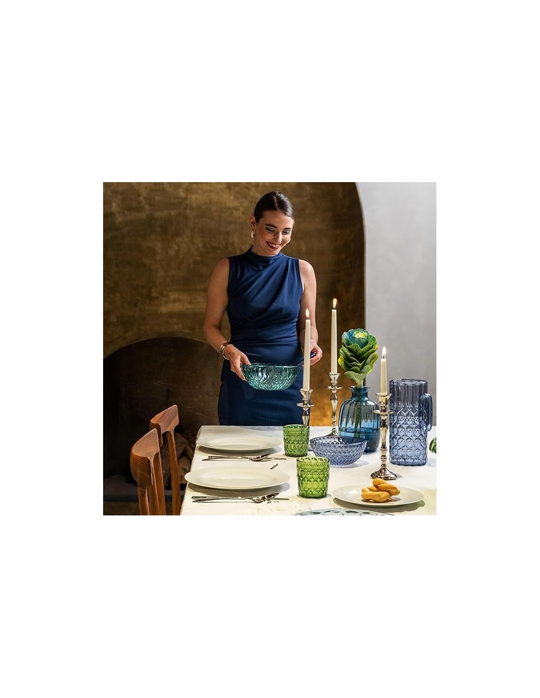 Guzzini Caraffa Vanity Denim Blue Bio Acrilico – Shopincasa.it