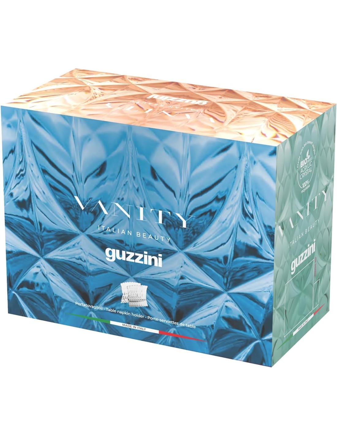 Guzzini Vanity Portatovaglioli Trasparente – Shopincasa.it