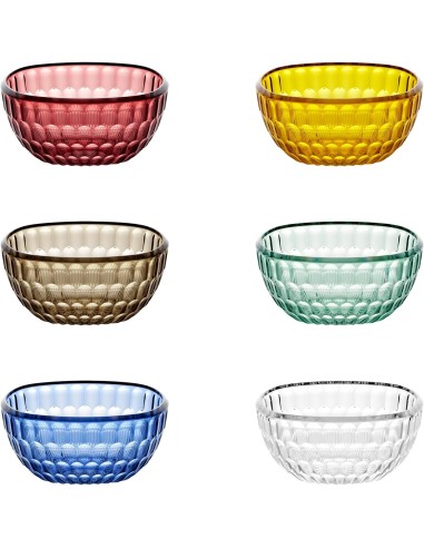 Set 6 Coppette Colorate Guzzini Vanity – Shopincasa.it