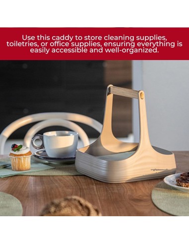 Guzzini Tierra All Together Organizzatore Tavola Bianco Latte | Shopincasa.it