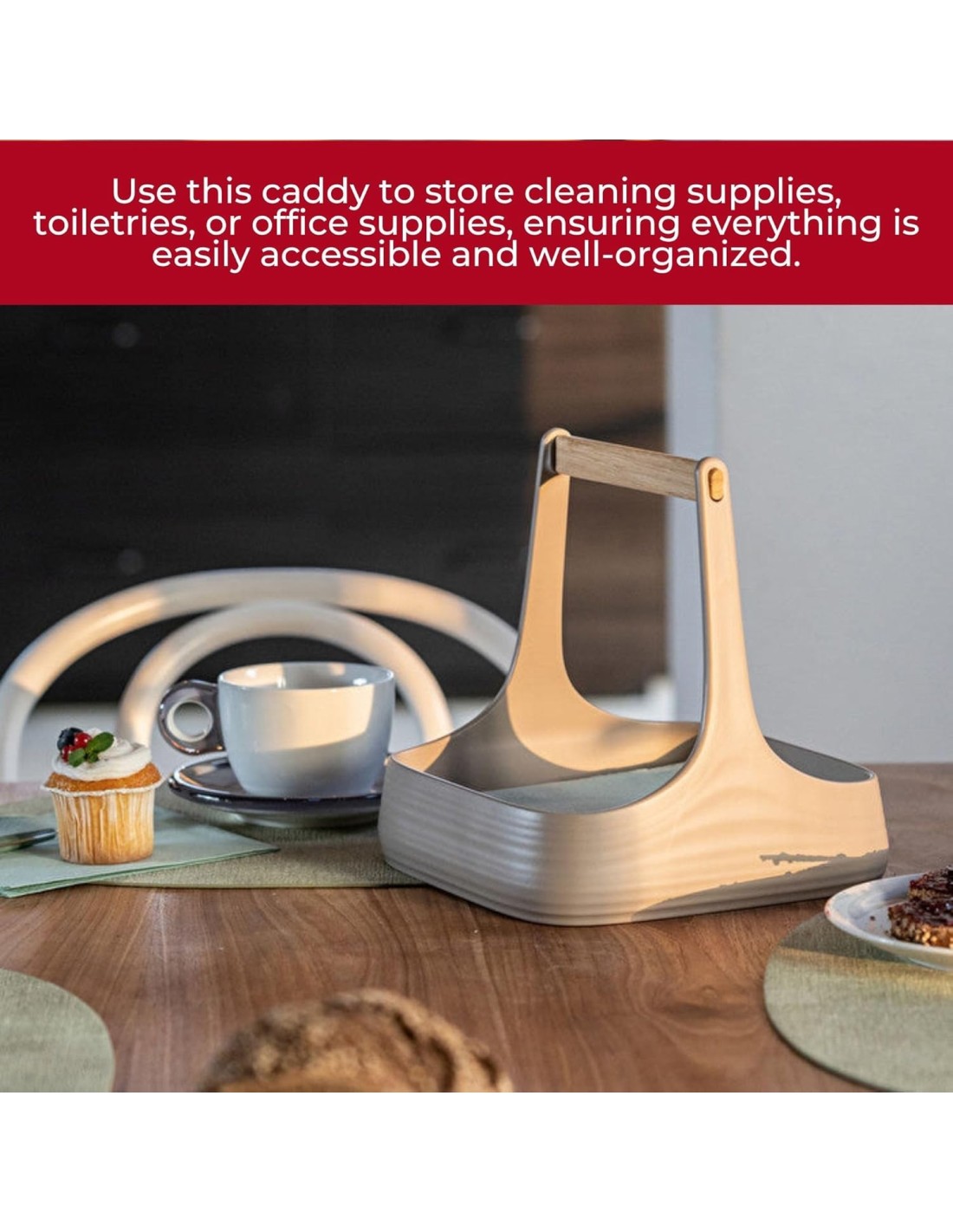 Guzzini Tierra All Together Organizzatore Tavola Bianco Latte | Shopincasa.it