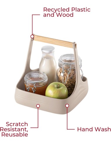 Guzzini Tierra All Together Organizzatore Tavola Bianco Latte | Shopincasa.it