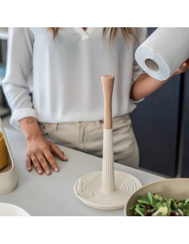 Guzzini Roll&Tear Portarotolo Bianco Latte | Shopincasa.it