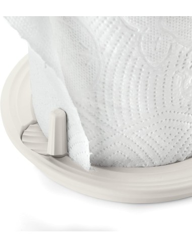 Guzzini Roll&Tear Portarotolo Bianco Latte | Shopincasa.it