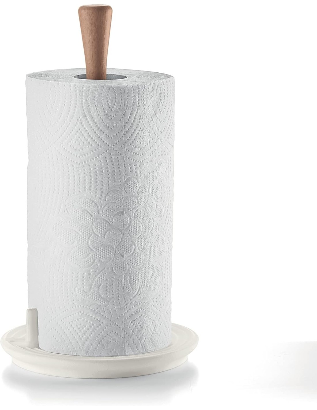 Guzzini Roll&Tear Portarotolo Bianco Latte | Shopincasa.it