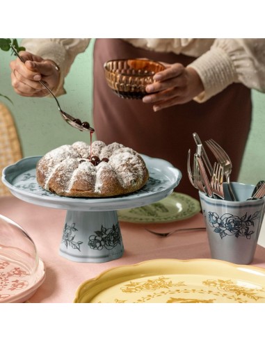 TAVOLA E CUCINA: vendita online Guzzini, alzata con campana in melamina Josephine, table decor, 30,4x30,4x27,7 cm in offerta