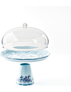 TAVOLA E CUCINA: vendita online Guzzini, alzata con campana in melamina Josephine, table decor, 30,4x30,4x27,7 cm in offerta