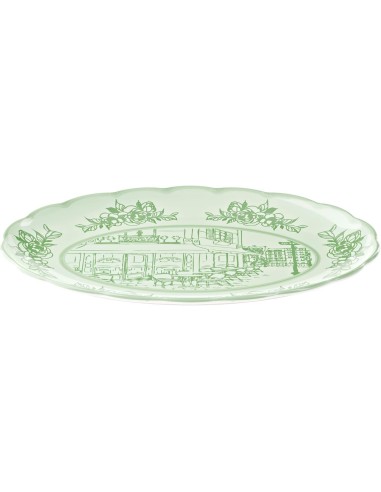 TAVOLA E CUCINA: vendita online Guzzini, vassoio ovale grande in melamina Josephine, table decor, lavabile in lavastoviglie, ...