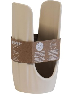 TAVOLA E CUCINA: vendita online Guzzini, Tierra, Portabicchieri, Plastica Riciclata, Bianco Latte, ø9,5xh18,5 cm in offerta 2