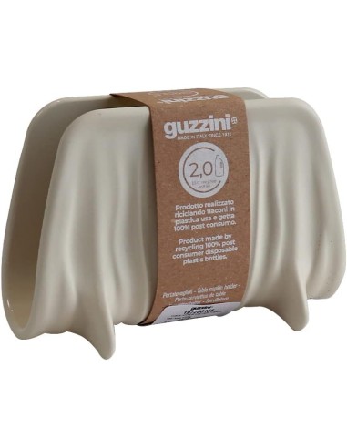 TAVOLA E CUCINA: vendita online Guzzini, Tierra, Portatovaglioli, Plastica Riciclata, Bianco Latte, 16x8xh11 cm in offerta