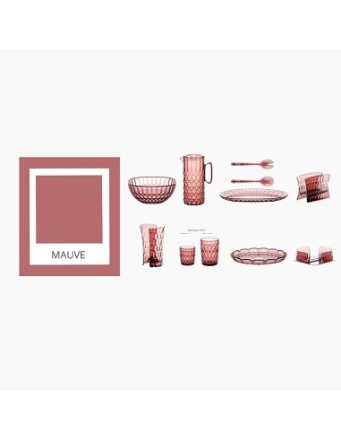 TAVOLA E CUCINA: vendita online Guzzini, Vanity, Posate Insalata, Malva, Bio-Based SAN, Bio-Based SMMA, 28 cm in offerta
