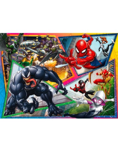 GIOCHI DI SOCIETA'E PUZZLE: vendita online PUZZLE DF MAXI FLOOR SPIDERMAN - 150 PEZZI, GIOCO EDUCATIVO PER BAMBINI, PERSPECTI...