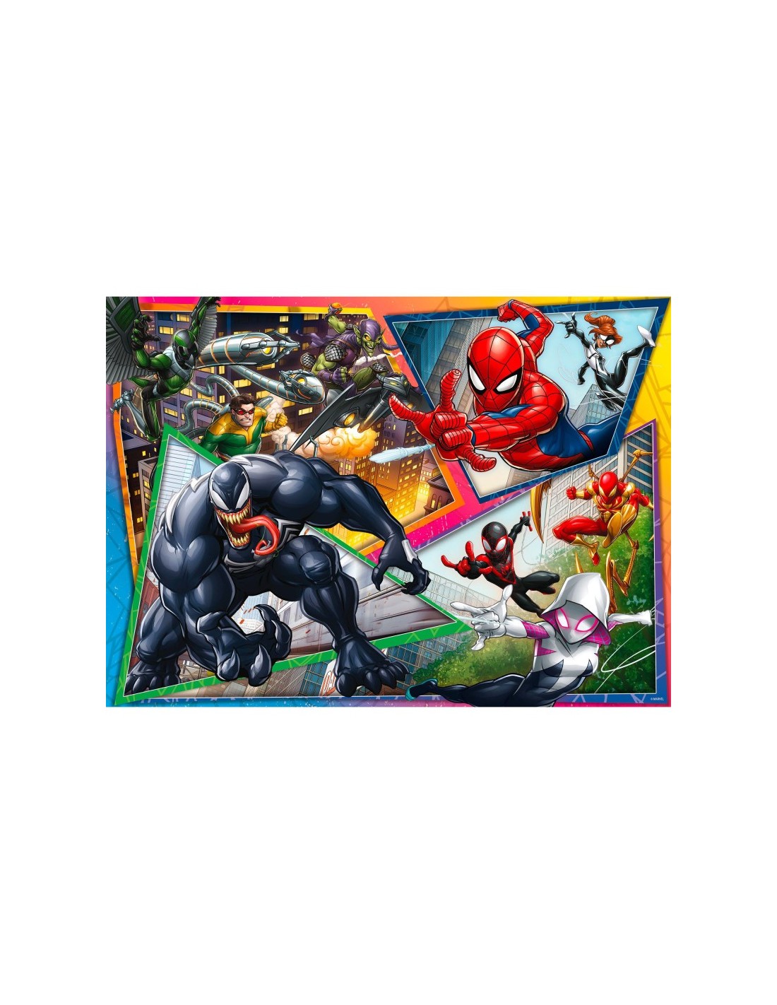 GIOCHI DI SOCIETA'E PUZZLE: vendita online PUZZLE DF MAXI FLOOR SPIDERMAN - 150 PEZZI, GIOCO EDUCATIVO PER BAMBINI, PERSPECTI...
