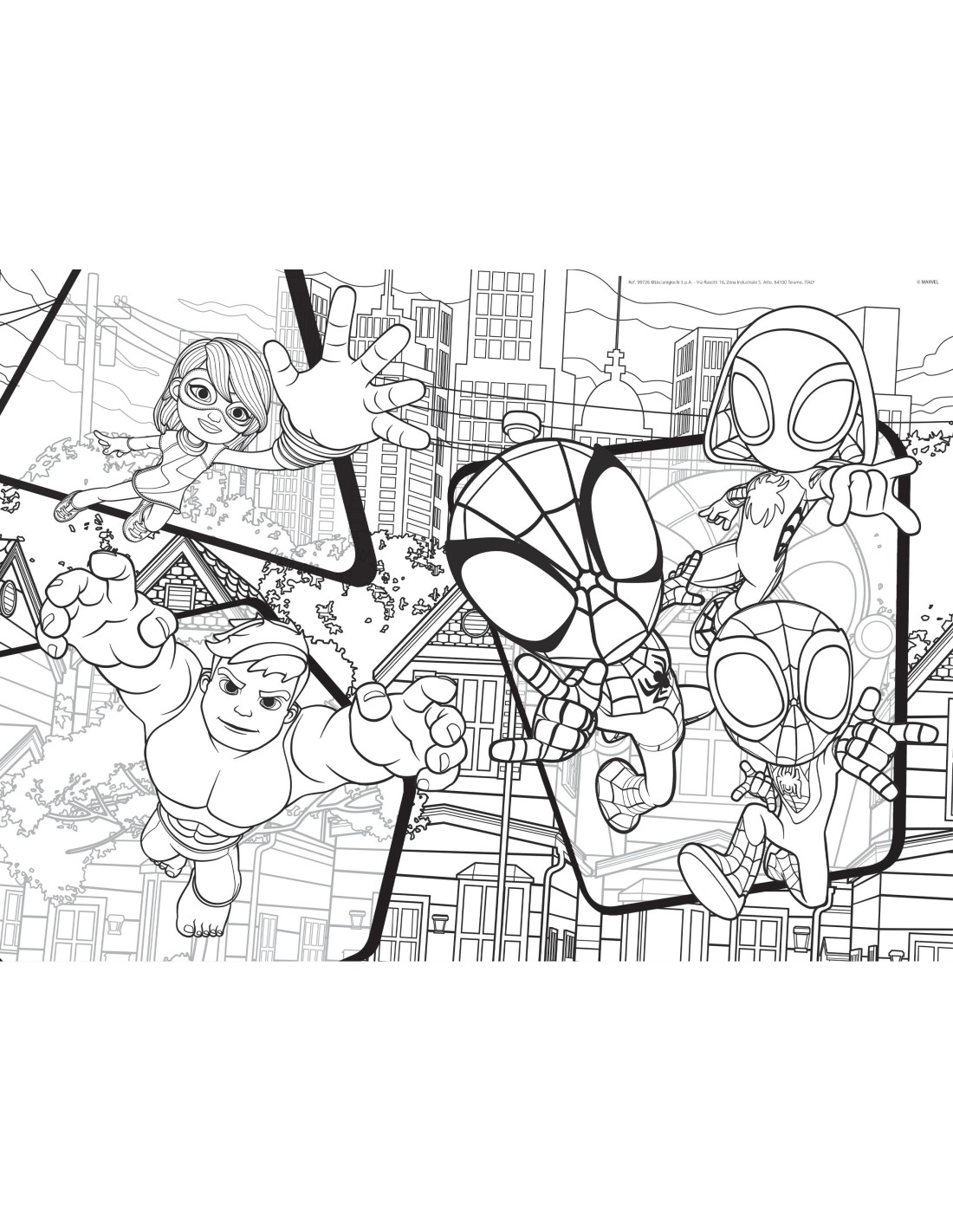 Puzzle Spidey 99726 Maxi 24 pezzi Lisciani | shopincasa.it