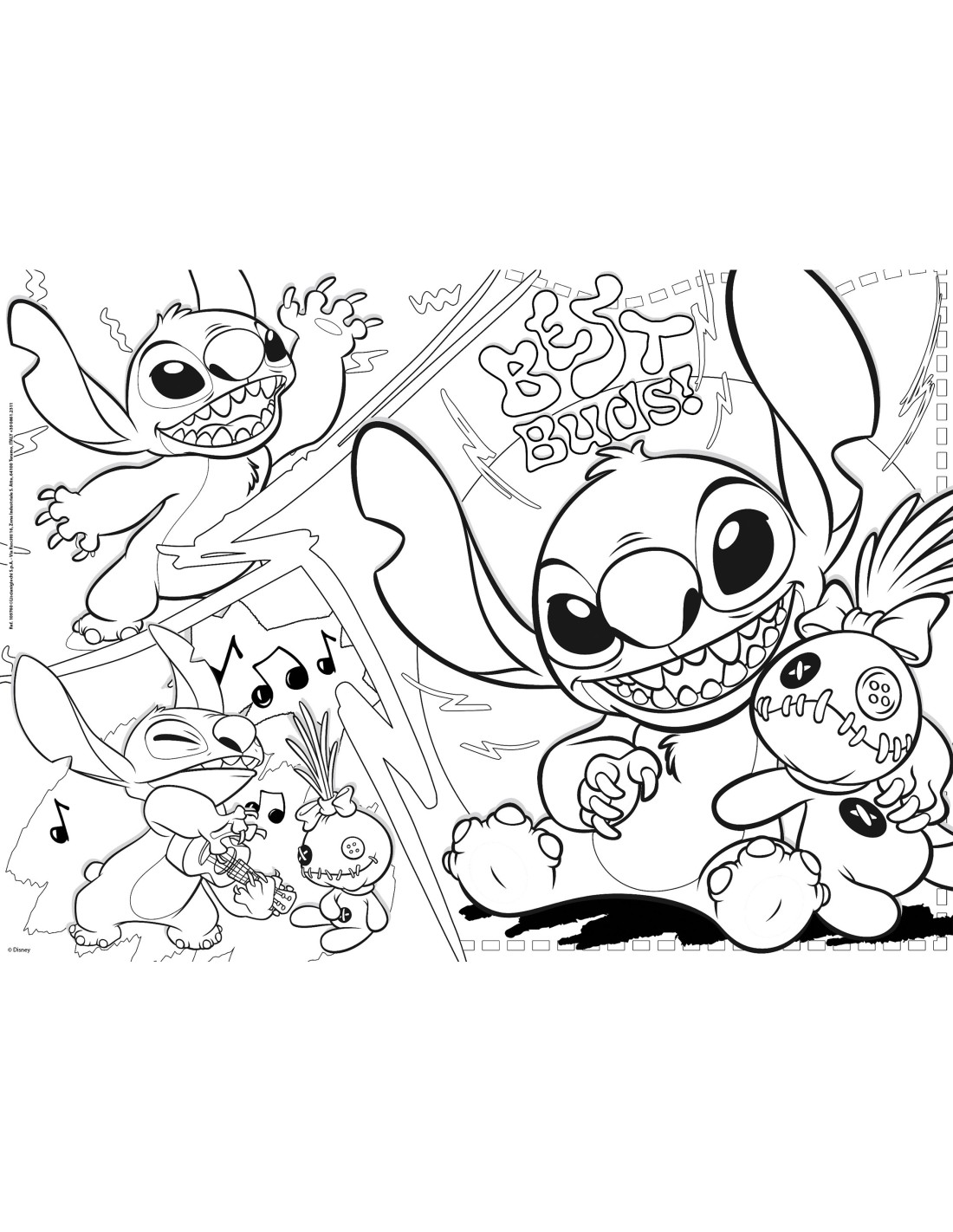 Puzzle Stitch 109760 Maxi 24 pezzi Disney | shopincasa.it