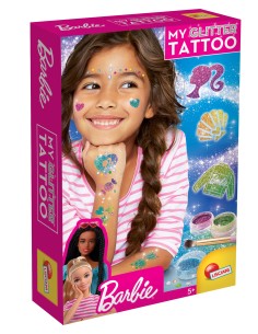 Barbie My Glitter Tattoo kit creativo | shopincasa.it